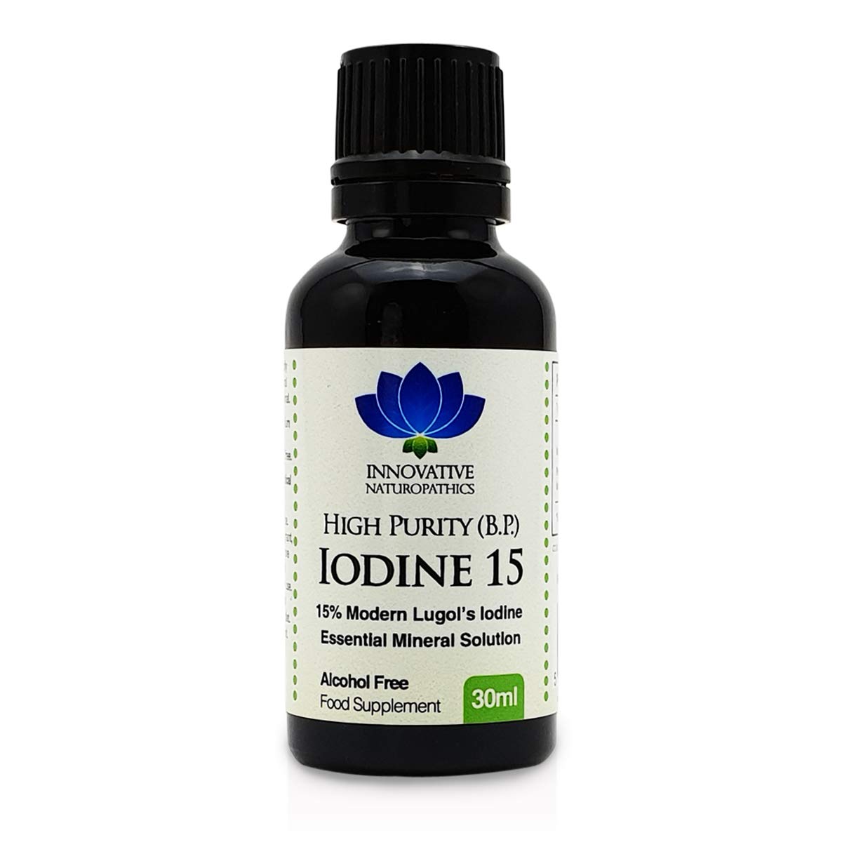 Iodine - 15% Lugols Iodine Solution - 30ml