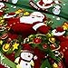 Anself 4pcs Polyester Fiber 3D Printed Cartoon Merry Santa Claus Deep Pocket Bedding Set Bedclothes Cover Bed Sheet 2 Pillowcases