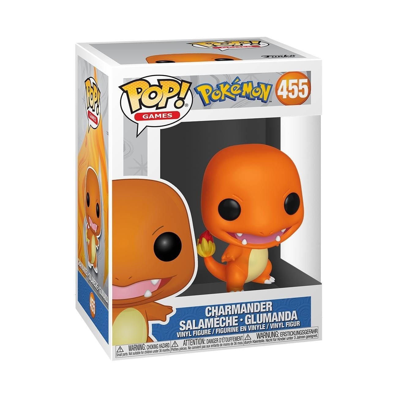 Funko POP! Games: Pokemon - Charmander - Collectable Vinyl Figure - Gift Idea - Official Merchandise - Toys For Kids & Adults - Model Figure for Collectors and Display
