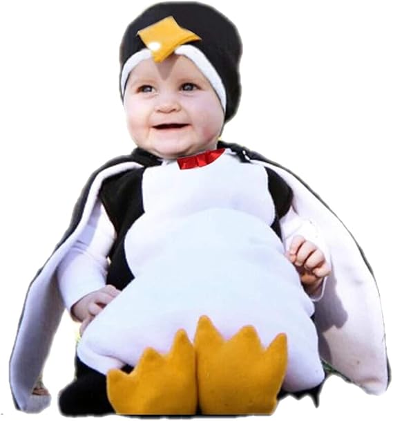 Amazon Co Jp ペンギン ロンパース フットカバー 2点セット コスチューム ベビー服 ノースリーブ 赤ちゃん なりきり 子供服 キッズ 男の子 女の子 動物 変装 コスプレ衣装 パーティー おもしろい ハロウィン クリスマス プレゼント 100cm 服 ファッション小物
