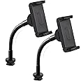 2 Pack Universal Ring Light Phone Holder Flexible Ring Light Phone Attachment with Hot Shoe and 1/4 Adapter Cell Phone Mount for RingLight and Tripod Stand Replacement