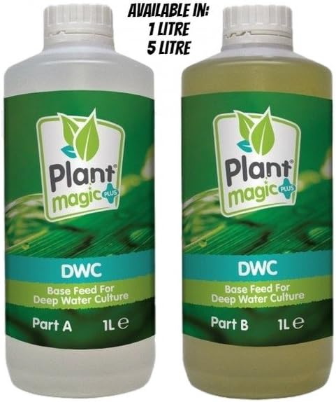Plant Magic DWC A&B Deep Water Culture System Nutrients Hydroponics (1L A&B)