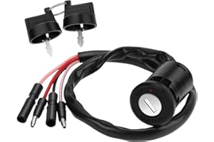 M MATI Ignition Key Switch for Honda FourTrax 300 2x4/4x4 TRX300/TRX300FW 1990-2000 35100-HM5-671