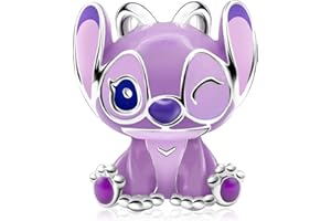 MSPOVOF Animal Flower Heart Charms,Bead for Bracelets and Necklaces,S925 Sterling Silver Charms,For Women Jewelry Present