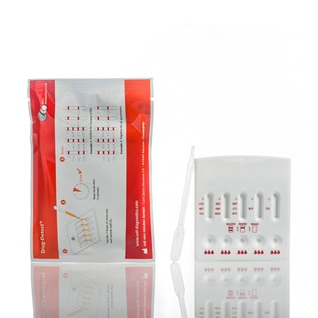 Multi-Drogentest Multi 11 T (testet auf 11 Drogen) Schnelltest - Drug-Detect - 1 Testkarte