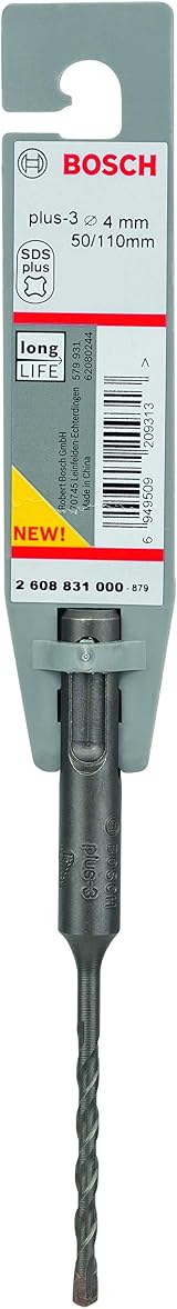 Bosch SDS Plus-3 Hammer Drill Bit 0 V 4 x 50 x 110 mm