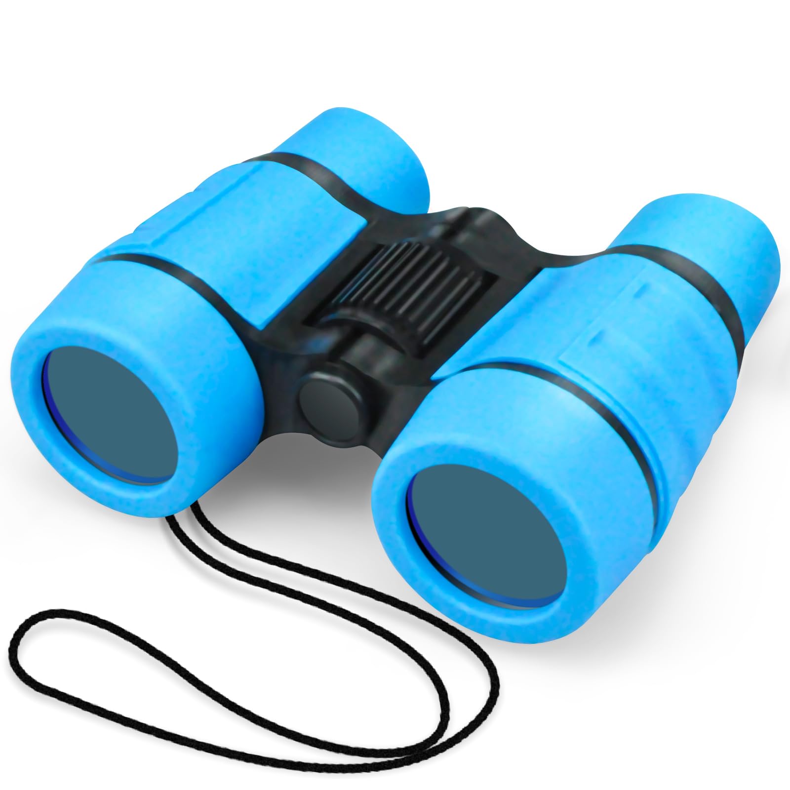Toys for 3-8 Year Old Boys Blue Binoculars for Kids Age 4 5 6 7 Kids Binoculars Toys Gifts for Boys Children Birthday Present Age 3 4 5 6 7 8
