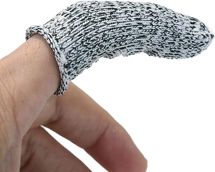 Vssictor Finger Picks Anti-Cut Anti-Cut Finger Cot Protective Sleeves Cut Resistant Finger Cot Fingertip Cover
