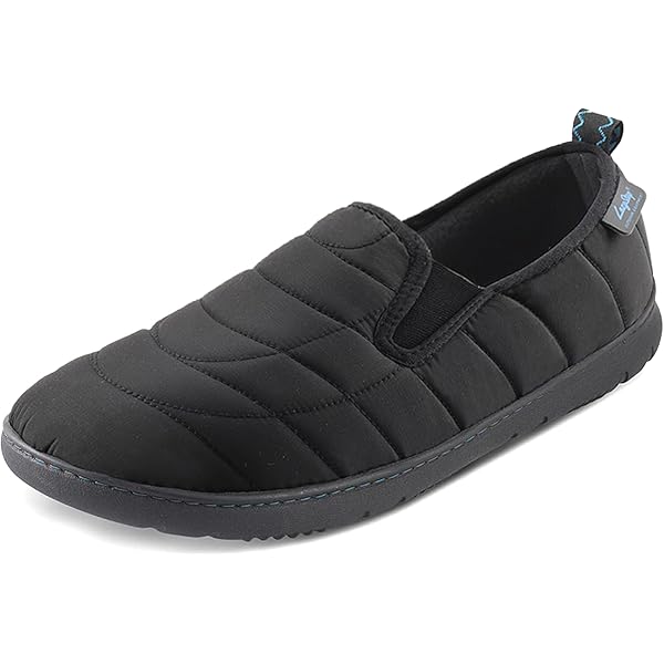 Amazon.com | LazyStep Men's Slip on Slippers, Non-slip