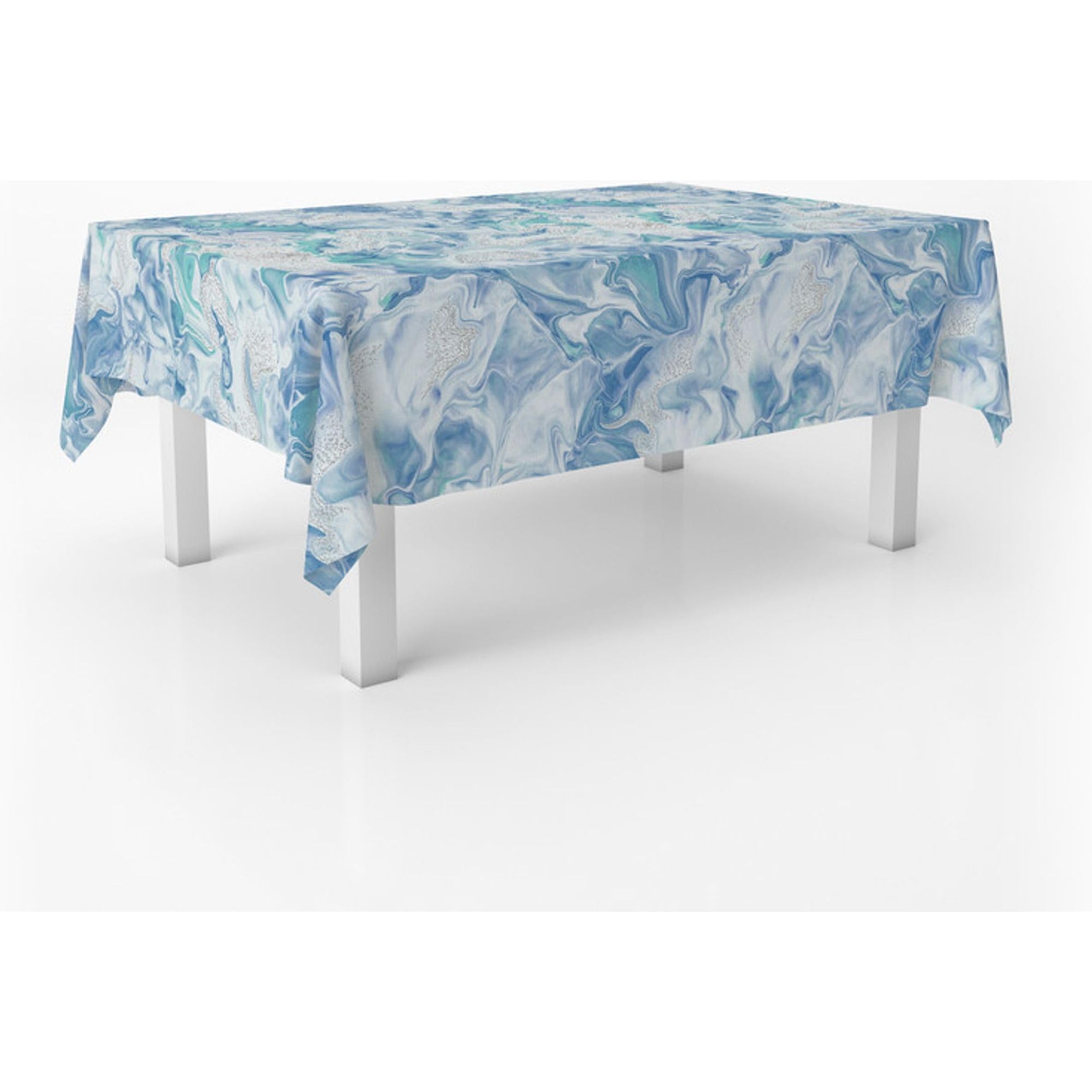 ECOMMERC3 Rectangular Oilcloth Tablecloth Size 200 x 140 cm Style, Durability and Easy Cleaning for Your Table – Stain-Resistant and Waterproof Oilcloth Tablecloth