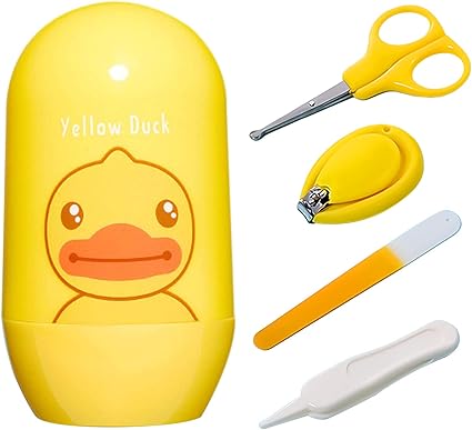 Kit Manucure Puericulture Bébé Uplife 4en1 Coupe Ongle