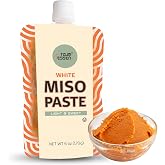 White Miso Paste (Shiro) Umami filled Soup base. Vegan, Kosher & Gluten Free 170g | With Resealable cap