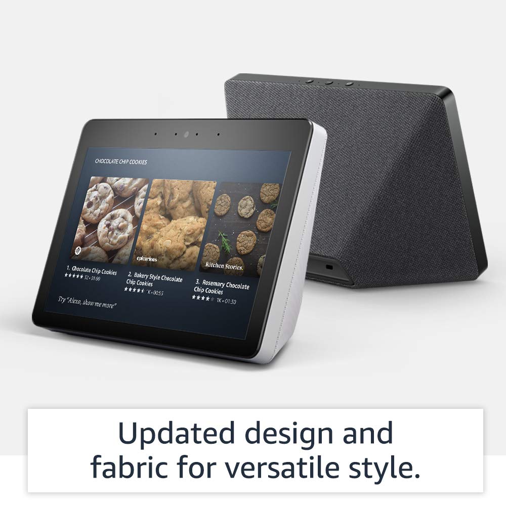 Voice Control Echo Show (2nd Gen) – Premium sound and a vibrant 10.1″ HD screen – Charcoal Voice Control Echo Show (2nd Gen) – Premium sound and a vibrant 10.1″ HD screen – Charcoal
