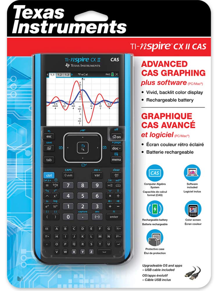 Texas Instruments Ti Nspire Cx Ii Cas Color Graphing Amazon In Electronics
