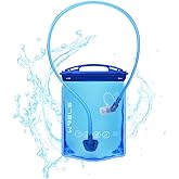 WRELS Hydration Bladder,1L/1.5L/2L/3L Water Bladder for Hydration Pack,BPA-Free Leakproof Water Reservoir for Hiking Running Camping Cycling