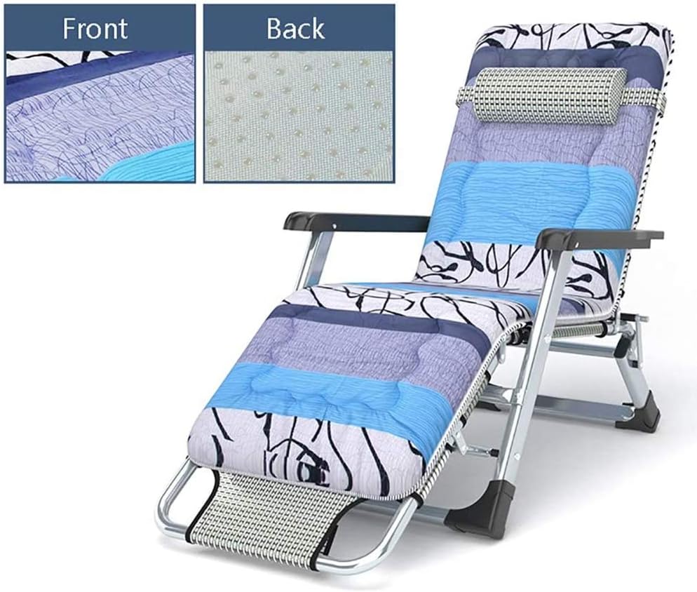 ZTIANR Tumbona Sillón Reclinable Lounge De Almohadilla Cojín Patio