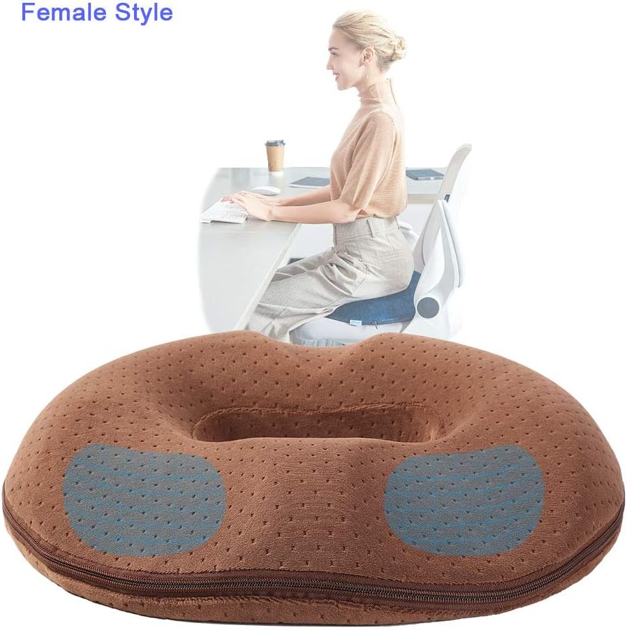 SOMIDE Seat Cushion for Office Chair, Memory Foam Donut