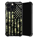 TnXee Compatible with iPhone 14 Case,Camo American