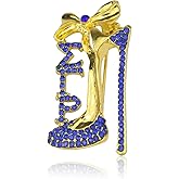 Rhinestone SGRho Gift for Women Sigmaa Gamma Rho Brooch Pin 1922 Greek Sorority Gift Paraphernalia Jewelry for Sisterhood Sister