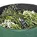 GloryTec 3-Pack Collapsible Garden Bag 45 Gallons Each - Heavy-Duty Gardening Container - Comparative-Winner 2018* - Reusable Trash Can for Leaf, Lawn and Yard Waste - Premium Bagster