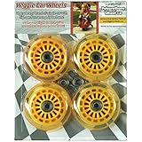 Wiggle Car Polyurethane Replacement Wheels - Yellow
