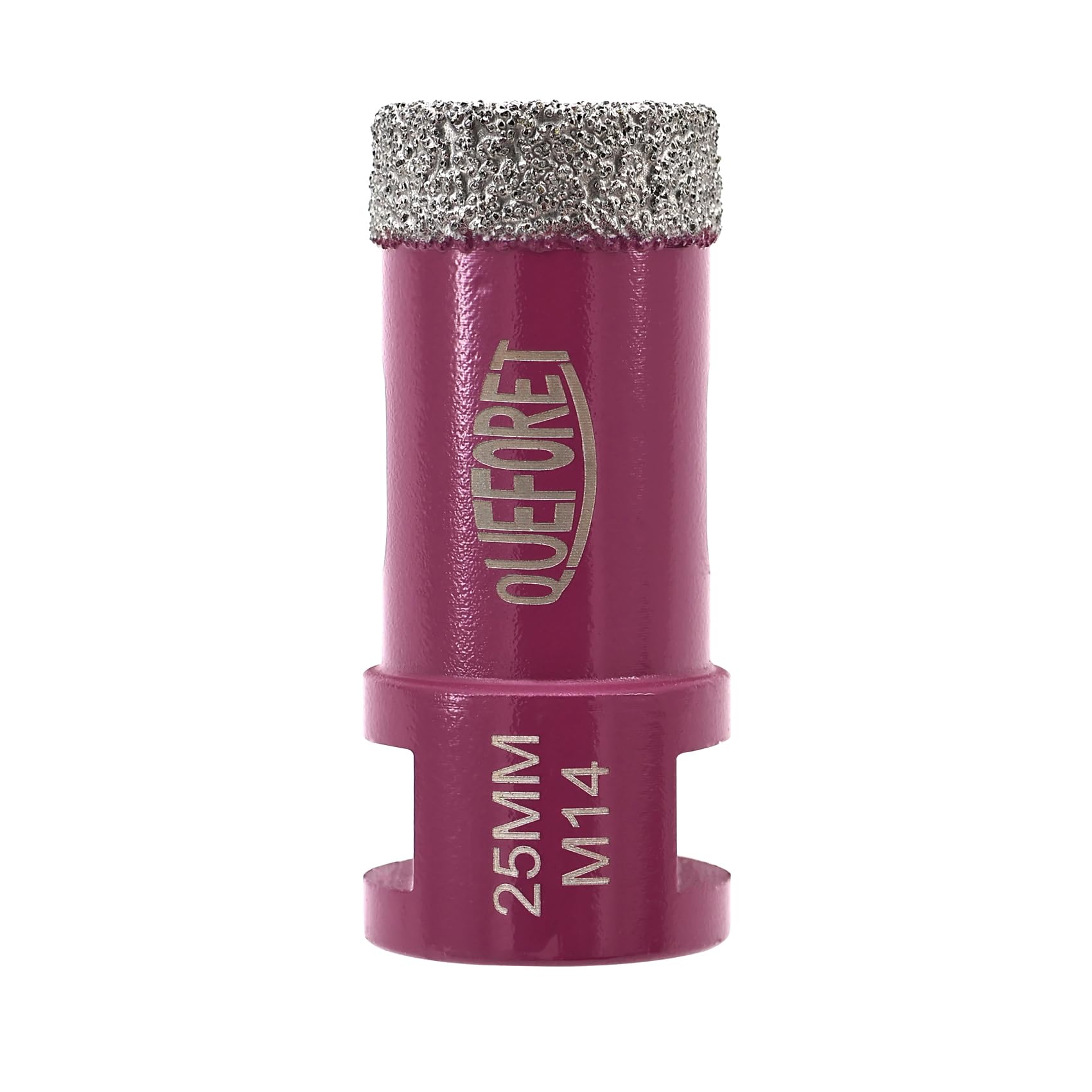 QUEFORET Diamond Drill Bit 25mm x M14 - Diamond Hole Saw for Ceramic Porcelain Tile Marble Granite — image 1