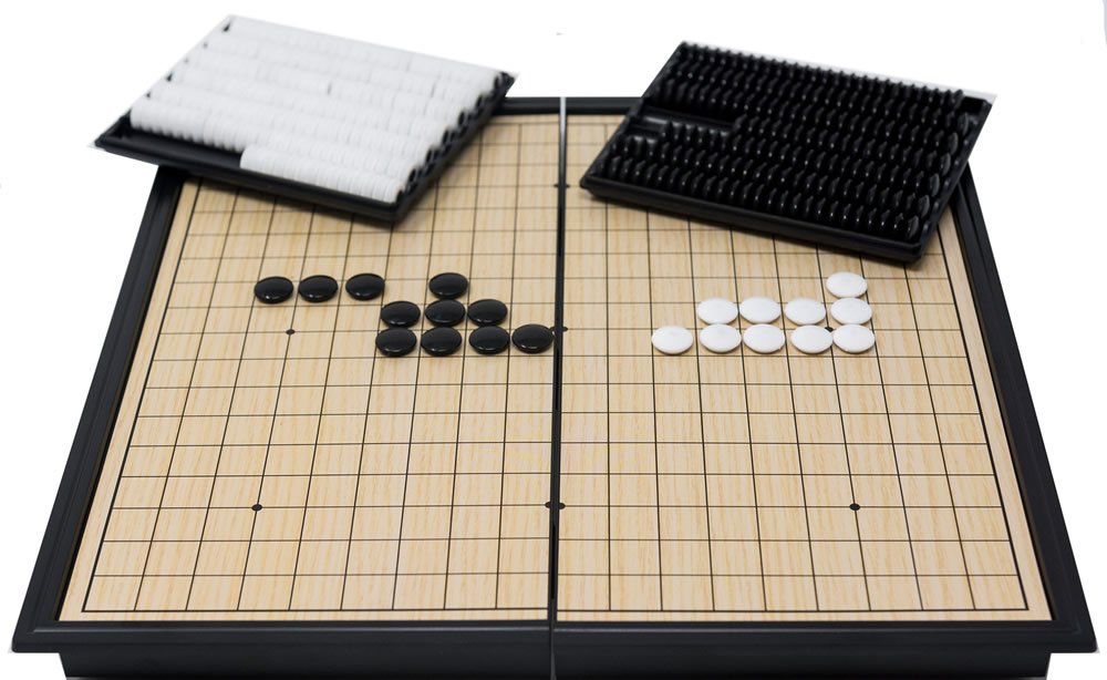 Brimtoy Folding travel magnetic Go game.