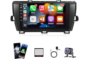 Car Stereo Radio for Toyota Prius 2010 2011 2012 2013 2014 2015 with JBL 9 Inch Touchscreen, with Carplay Wireless Bluetooth 