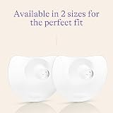Lansinoh Contact Nipple Shields 20mm 2 Pack with Case - Ultra-Thin 100% Silicone view 4