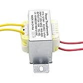 12V/10VA AC/AC Power Transformer, 120V to 12V Transformer with 2Hole Mount | Applicable to Motorhome Electric Fireplace, Instrument, Small Power K-001, LED Light Strip, Lndustrial Control, etc