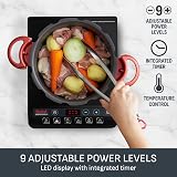 Tefal Everyday Portable Electric Induction Hob 2100W 2-Hour Timer IH201840 view 4