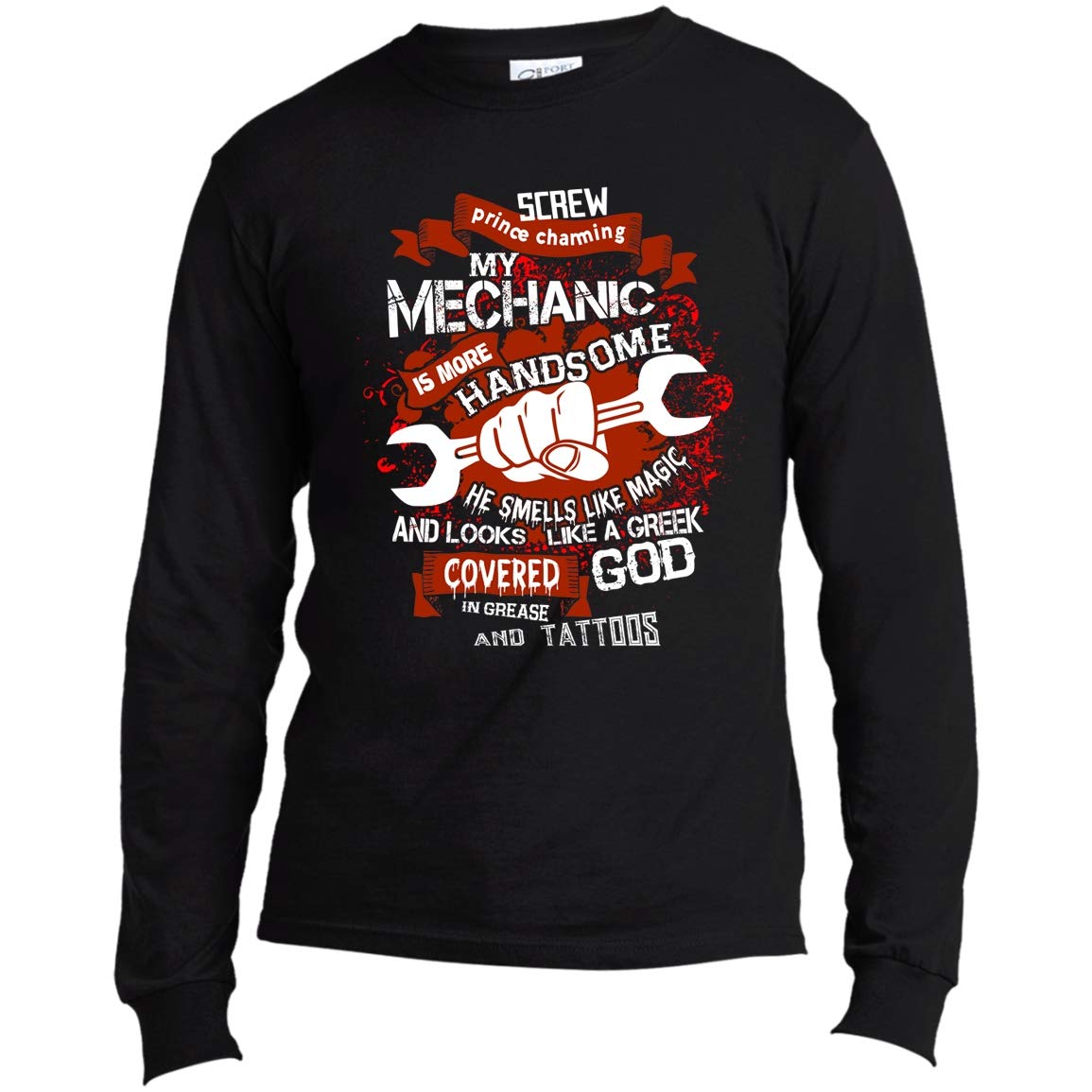 I Love A Mechanic Tees Us, My Mechanic Is More Handsome T Shirt