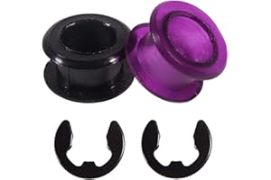 BEONEO 33820-02370 33835-08010 Automatic Transmission Gear Shift Cable Bushing Repair Kit 2Pack&2Clips for Toyota Corolla Matrix 1.8L 2003 2004 2005 2006 2007 2008 03 04 05 06 07 08