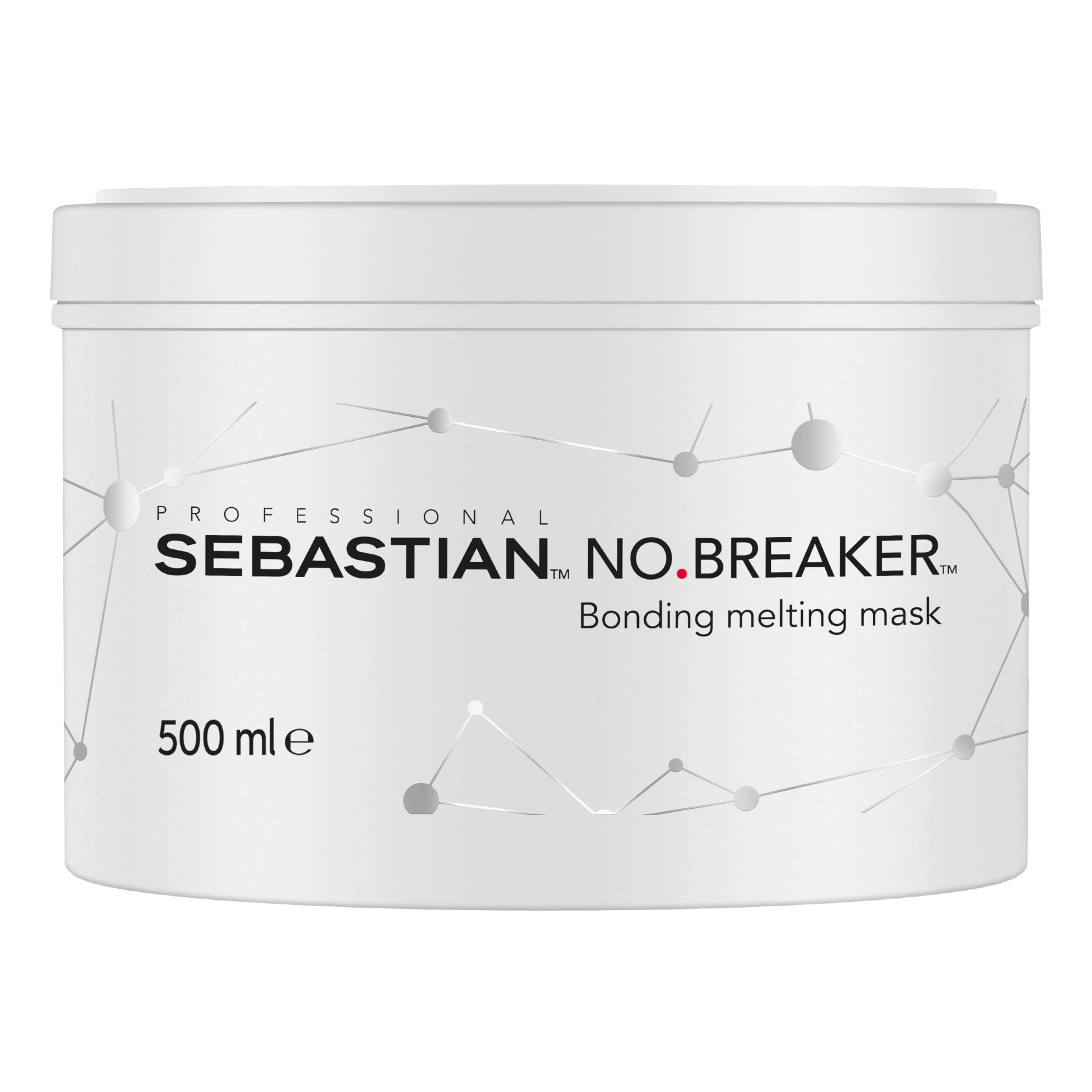 Sebastian Professional No.Breaker Bonding Melting Hair Mask | Damaged Hair Repair Treatment | Intense Conditioning | For Smoother, Shinier Hair | 500ml