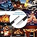 GEEKBES Candle Lighter Electric Arc Lighter Long USB Rechargeable Lighters Flameless Windproof Coil for Outdoor Household Gas Stove Camping Cooking Grill BBQ, No Spark and Smellsthumb 4