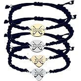 Personalized Field Hockey Gift, Engraved Field Hockey Adjustable Rope Bracelet, Field Hockey Jewelry for Women, Teens Field Hockey Player Gift