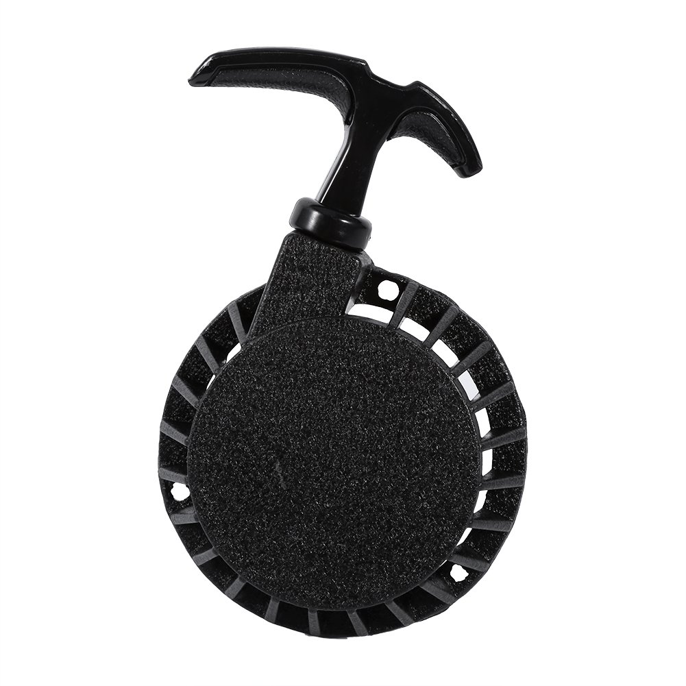 Qiilu QL00400 Easy Pull Start Starter Part For 49CC Mini Pocket Dirt Bike Minimoto ATV Quad,Black