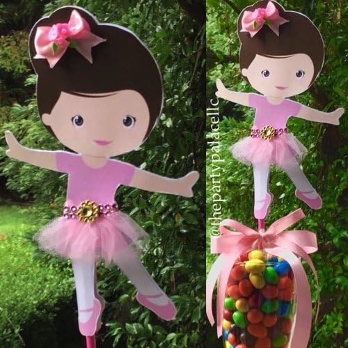 Ballerina Centerpiece - Table Centerpiece - Ballerina Birthday Party - Birthday Party Centerpiece - Ballerina Party - Girls Party Decoration