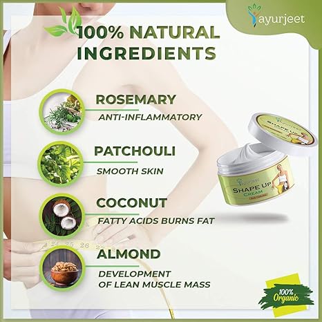 ayurjeet herbal shape up cream