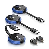 TIMBOOTECH 4K Wireless HDMI 2 Transmitters & 1