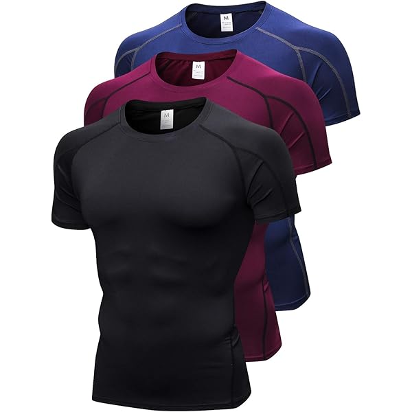 Men's Compression Base Layer Set - Top, Tight & Short - Sports & Workout Gear - Grey Color - XS To XXL Sizes