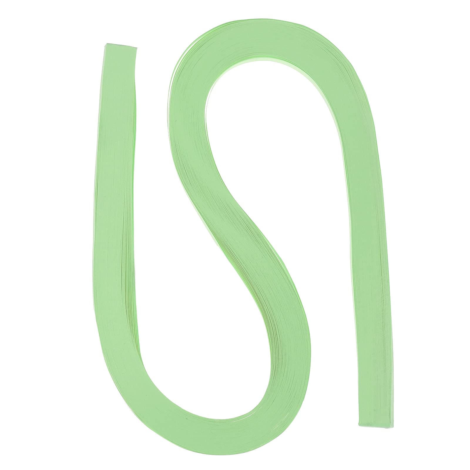 PATIKIL Quilling Strips Paper 120pcs 3/16"(5mm) 54cm Origami Paper Quilling Strip for Art DIY Hand Craft Christmas Light Green