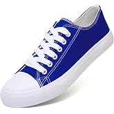 hello basics Canvas Shoes for Women, Women's Fashion Sneakers | Casual Low Top, Lace Up, Rubber Sole, Canvas Upper, Cushioned Insole