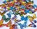 JSKey 20pcs Colorful Magnet or Pin Fridge Simulation Dream Butterfly (10+7.5cm Shedding)