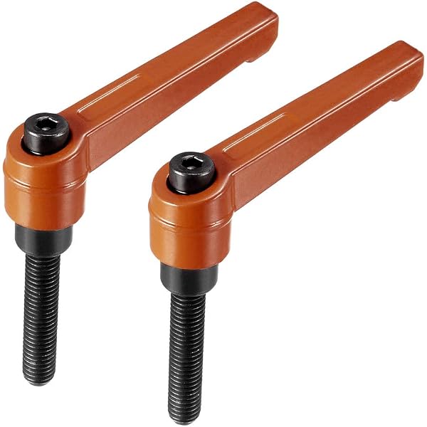 Amazon.com: uxcell M8 x 25mm Handle Adjustable Clamping Lever 