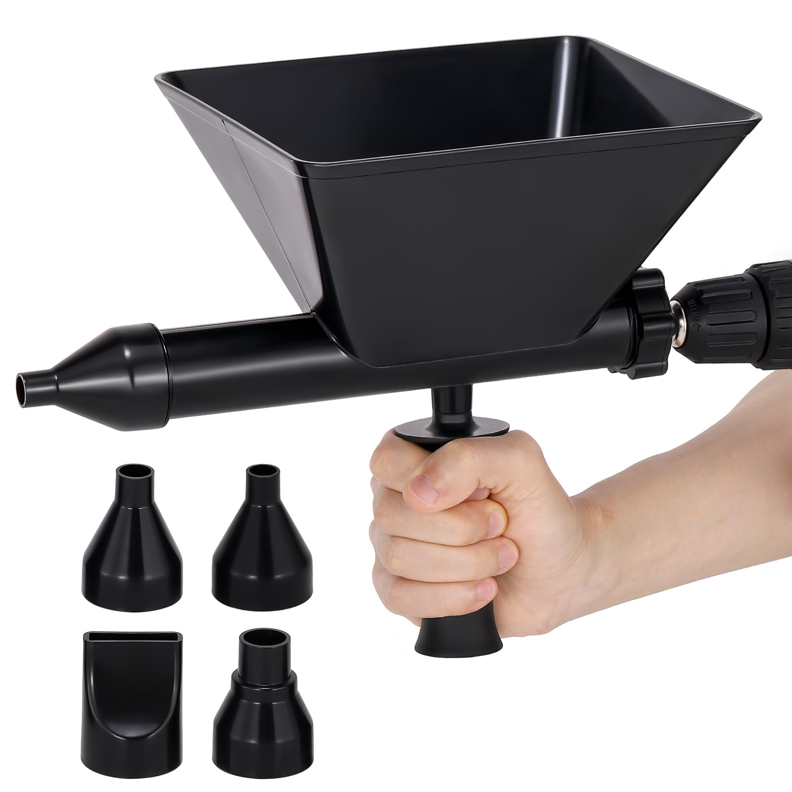 Vislone Electric Mortar Grout Gun, Portable Pointing Caulking Sprayer ...