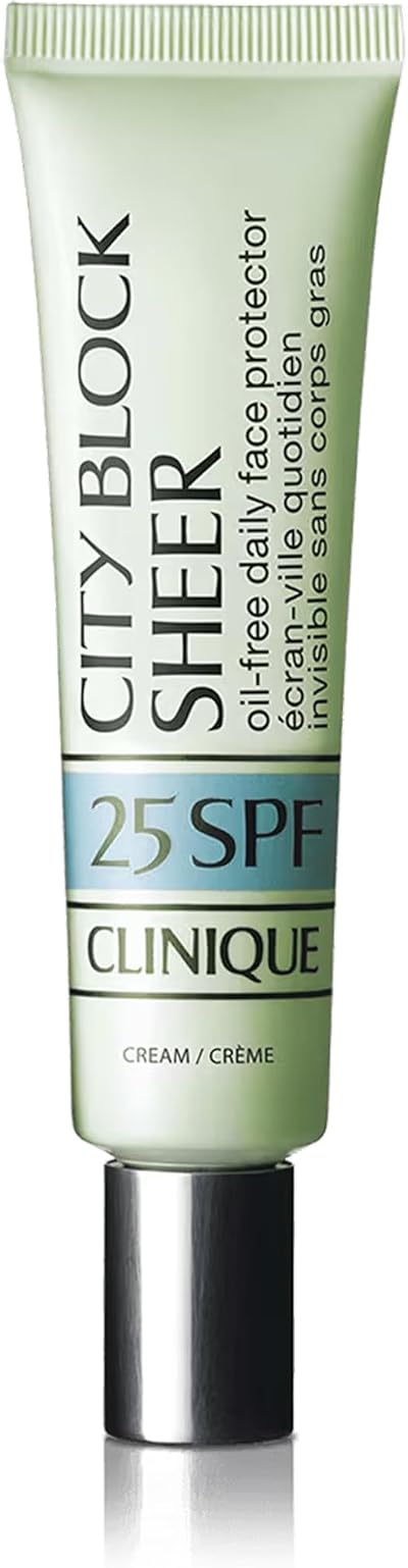 Clinique City Block Sheer SPF 25 Oil-Free Daily Face Protector 40ml UVA UVB