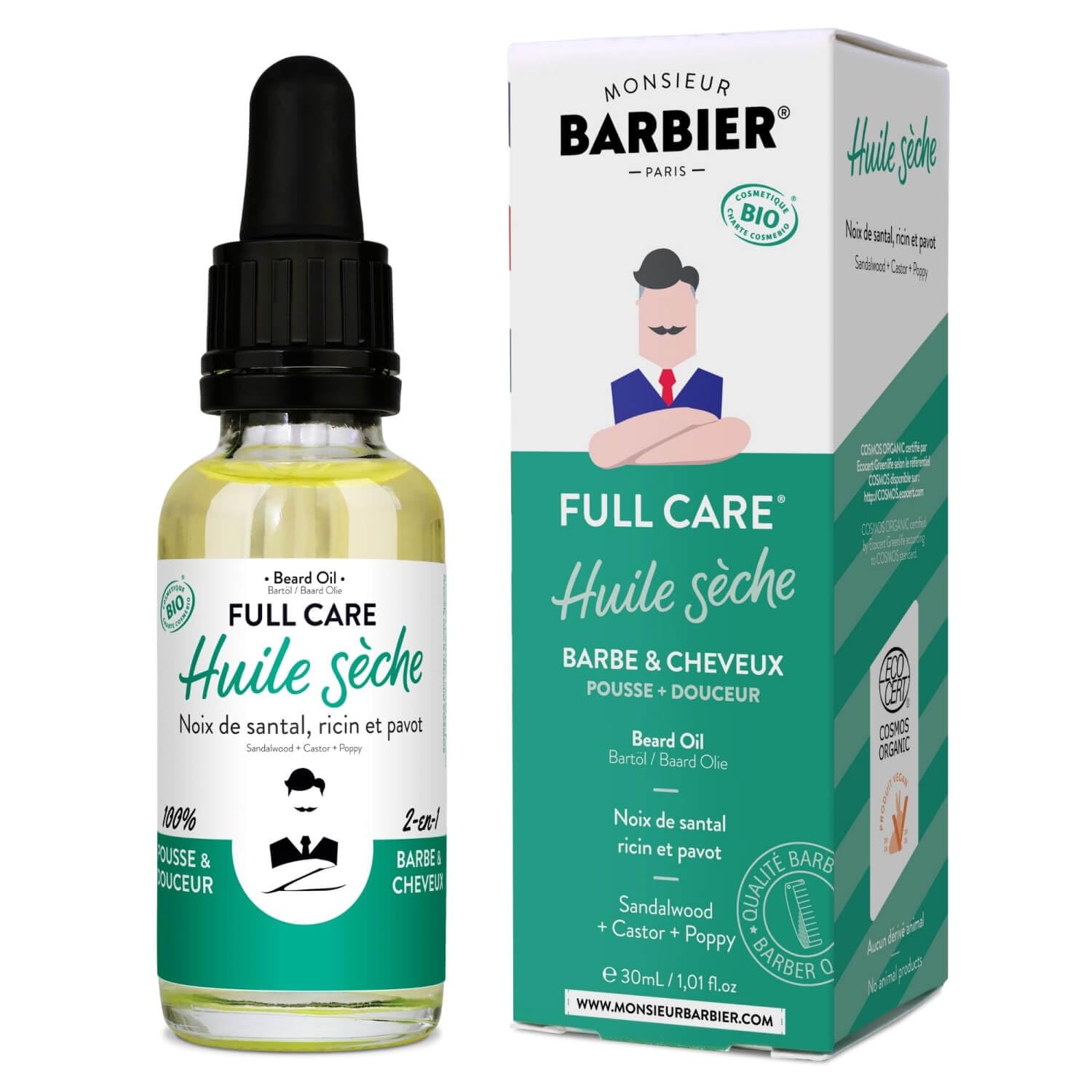 Monsieur BARBIER Full Care Dry Beard / Face Oil 30 ml