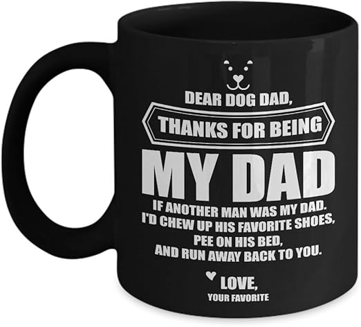 gearbubble dog dad mug