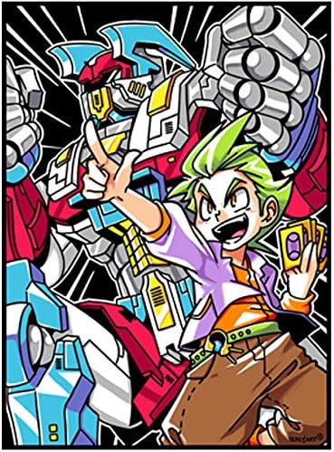 LAMINA PARA COLOREAR con caja de rotuladores. Manga transformers: Amazon.es: Hogar